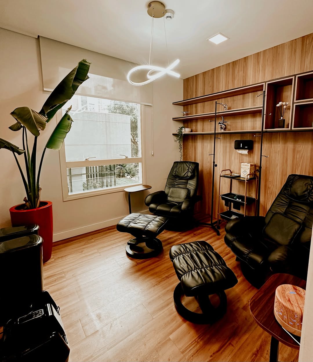Recepção do Instituto Mantoan — clínica de medicina integrativa em Moema, São Paulo